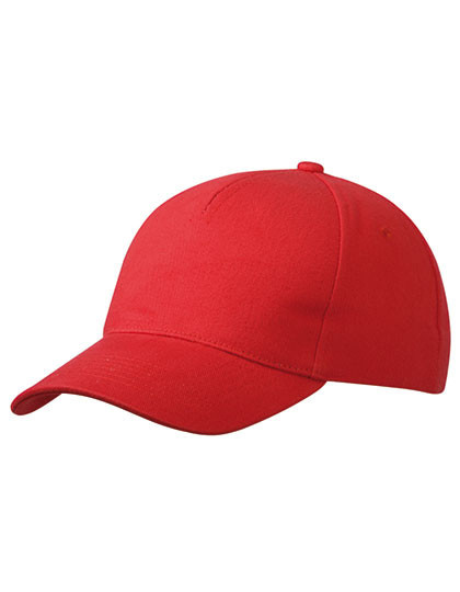 Myrtle beach 5 Panel Cap Heavy Cotton Red