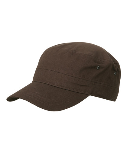 Myrtle beach Military Cap Dark Brown