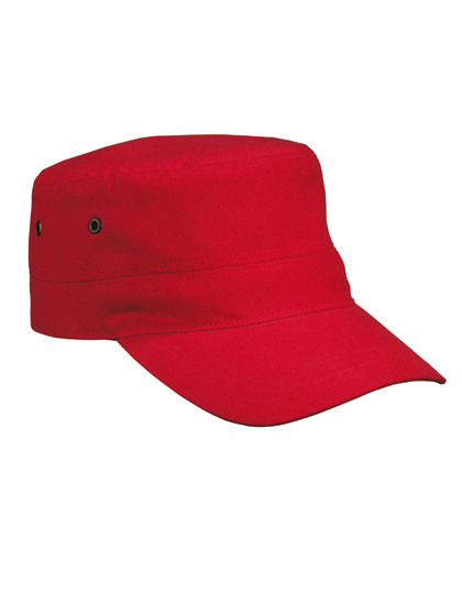 Myrtle beach Military Cap Red