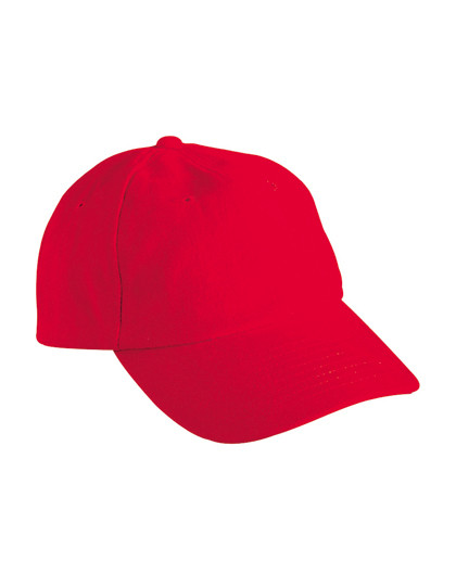 Myrtle beach 6-Panel Raver Cap Signal Red
