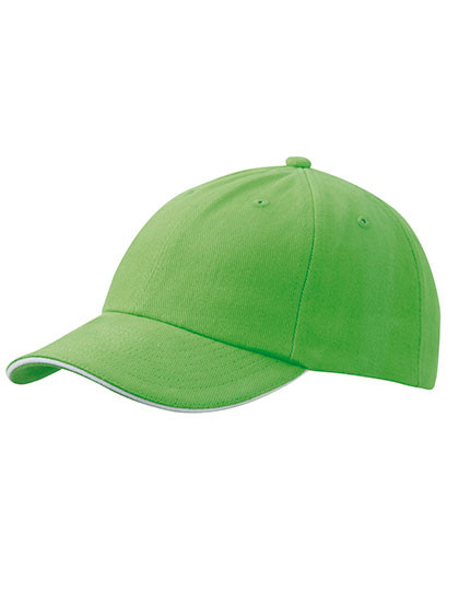 Myrtle beach 6-Panel Raver Sandwich Cap Lime Green