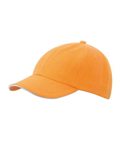Myrtle beach 6-Panel Raver Sandwich Cap Orange