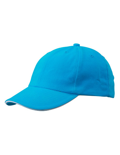 Myrtle beach 6-Panel Raver Sandwich Cap Turquoise