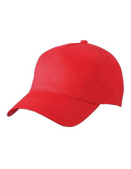 Daiber 5-Panel Cap Red