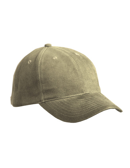 Myrtle beach 6 Panel Softlining Raver Cap Dark Khaki