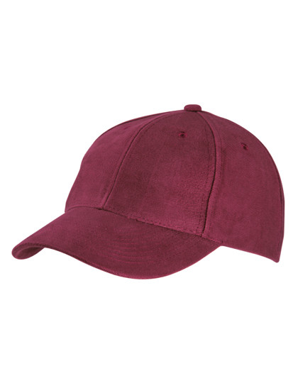 Myrtle beach 6-Panel Raver Cap Laminated Burgundy