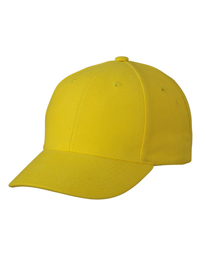 Myrtle beach 6-Panel Raver Cap Laminated Sun Yellow