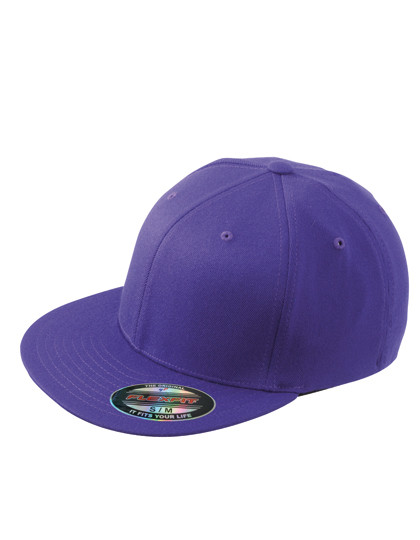 Myrtle beach 6 Panel Flexfit® Flat Peak Cap Purple
