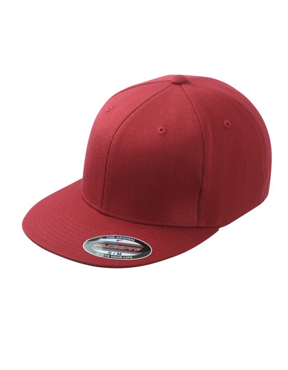 Myrtle beach 6 Panel Flexfit® Flat Peak Cap Wine