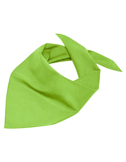Myrtle beach Triangular Scarf Lime Green
