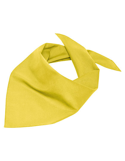 Myrtle beach Triangular Scarf Sun Yellow