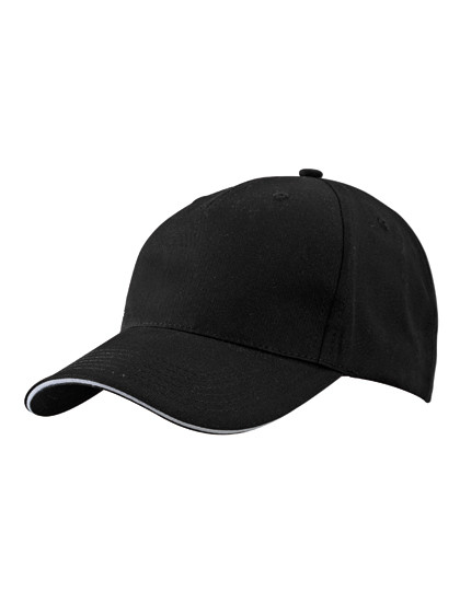 Myrtle beach 5 Panel Sandwich Cap Black