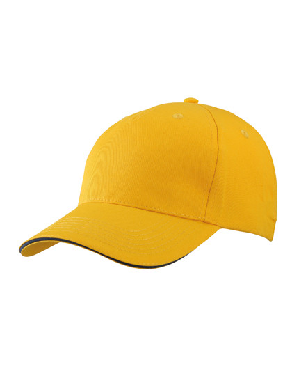 Myrtle beach 5 Panel Sandwich Cap Gold