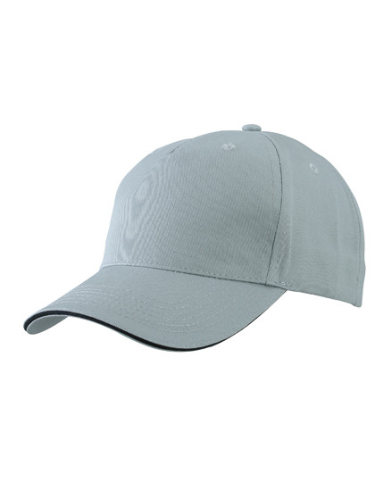 Myrtle beach 5 Panel Sandwich Cap Light Grey