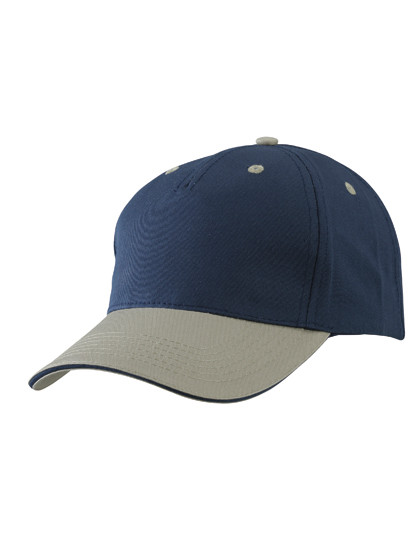 Myrtle beach 5 Panel Sandwich Cap Navy
