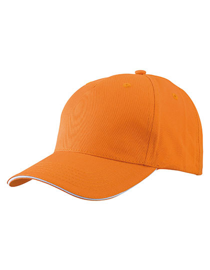 Myrtle beach 5 Panel Sandwich Cap Orange