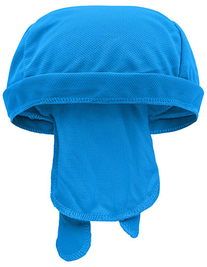 Myrtle beach Functional Bandana Hat Bright Blue