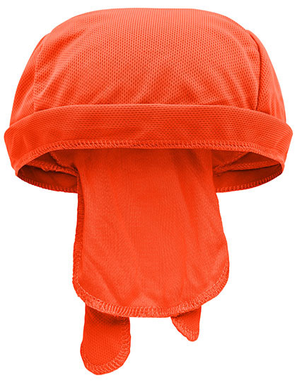 Myrtle beach Functional Bandana Hat Bright Orange