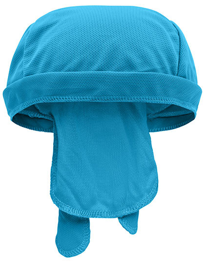 Myrtle beach Functional Bandana Hat Turquoise
