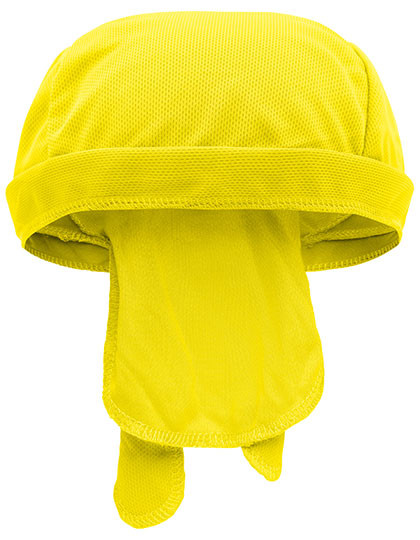 Myrtle beach Functional Bandana Hat Yellow