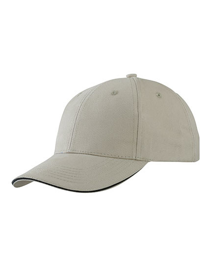 Myrtle beach Light Brushed Sandwich Cap Beige
