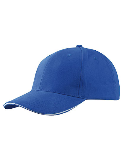 Myrtle beach Light Brushed Sandwich Cap Royal