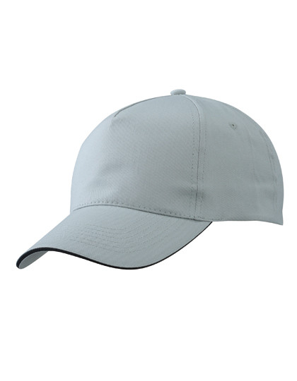 Myrtle beach 5 Panel Promo Sandwich Cap Light Grey