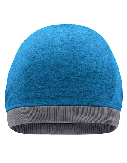 Myrtle beach Heather Summer Beanie Turquoise Melange