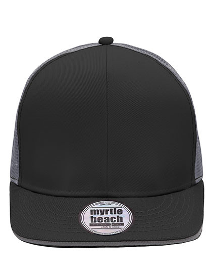 Myrtle beach Pro Cap Mesh 6 Panel Black