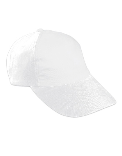 Daiber Kids´ 5-Panel Cap White