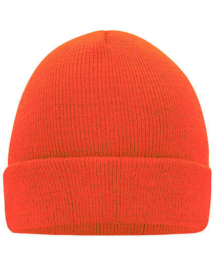 Daiber Knitted Cap Bright Orange