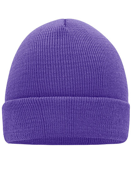 Daiber Knitted Cap Dark Purple