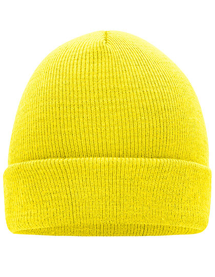 Daiber Knitted Cap Yellow