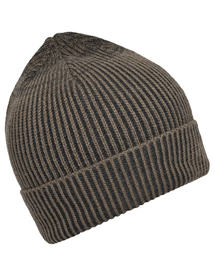 Myrtle beach Ribbed Beanie Dark Olive