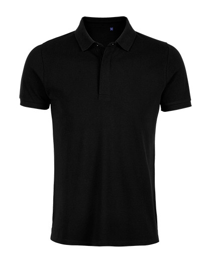 NEOBLU Men´s Piqué Polo Shirt Owen Deep Black