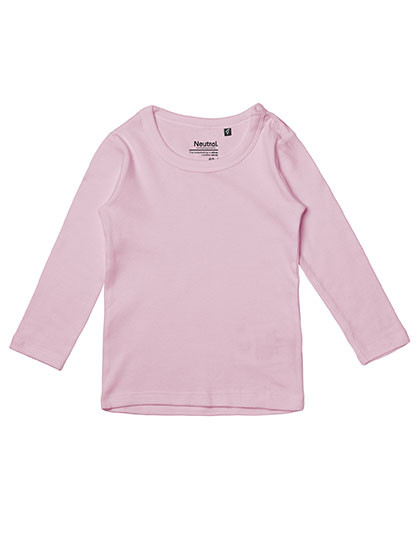 Neutral Babies Long Sleeve T-shirt Light Pink