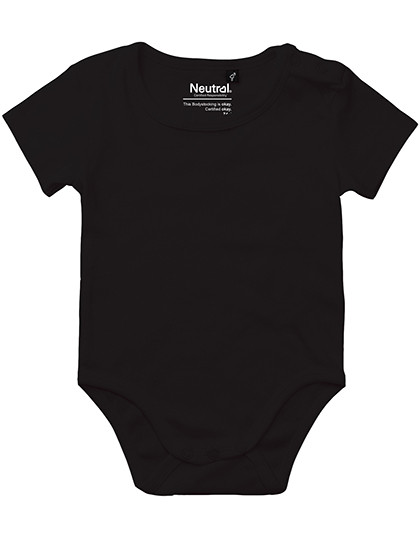 Neutral Babies Short Sleeve Bodystocking Black