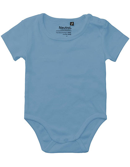 Neutral Babies Short Sleeve Bodystocking Dusty Indigo