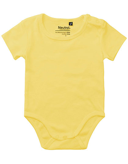Neutral Babies Short Sleeve Bodystocking Dusty Yellow