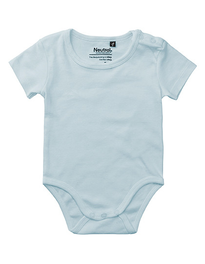 Neutral Babies Short Sleeve Bodystocking Light Blue