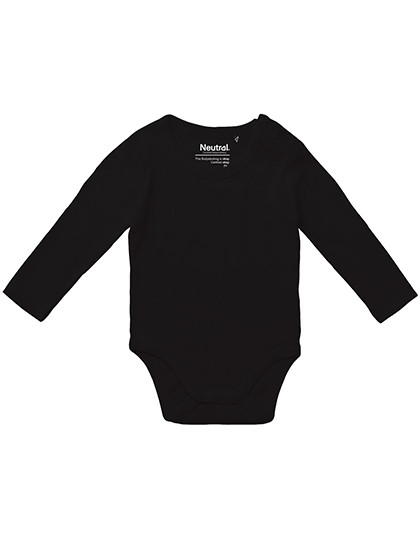 Neutral Babies Long Sleeve Bodystocking Black