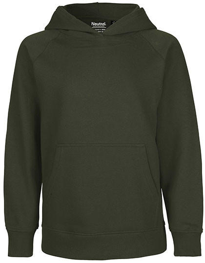 Neutral Kids´ Hoodie Military