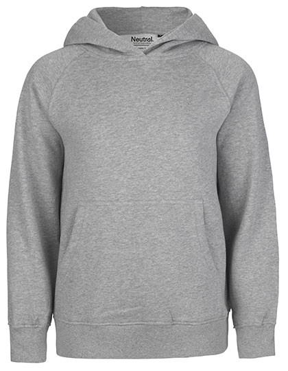 Neutral Kids´ Hoodie Sport Grey
