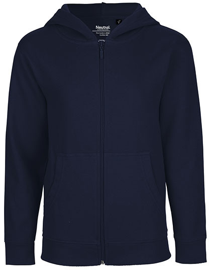 Neutral Kids´ Zip Hoodie Navy