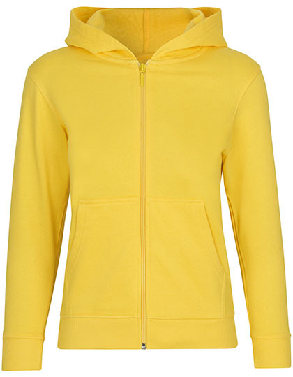 Neutral Kids´ Zip Hoodie Yellow