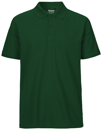 Neutral Men´s Classic Polo Bottle Green