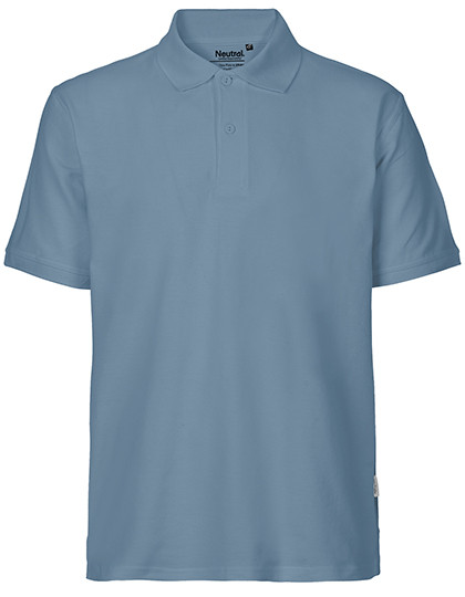 Neutral Men´s Classic Polo Dusty Indigo