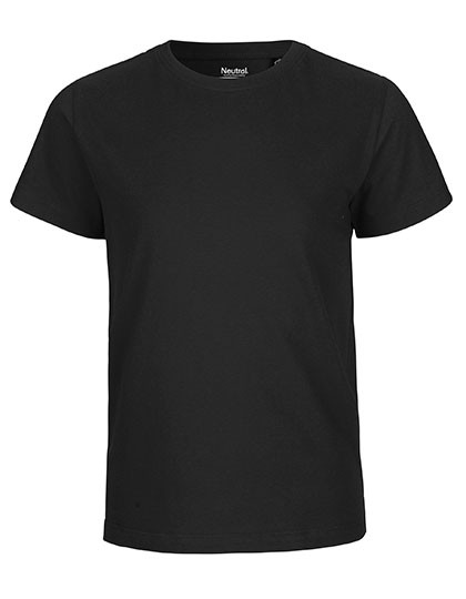 Neutral Kids´ Short Sleeve T-Shirt Black
