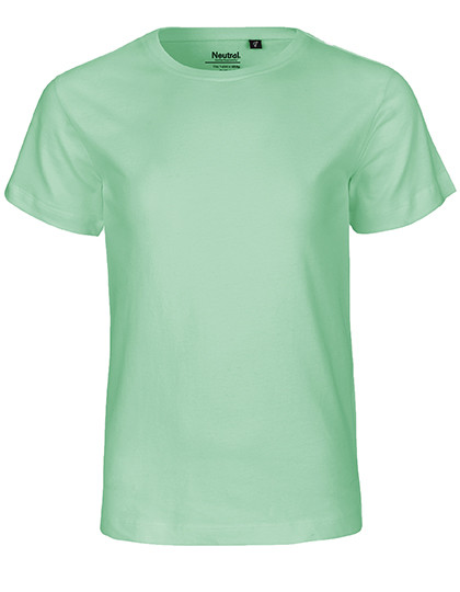 Neutral Kids´ Short Sleeve T-Shirt Dusty Mint