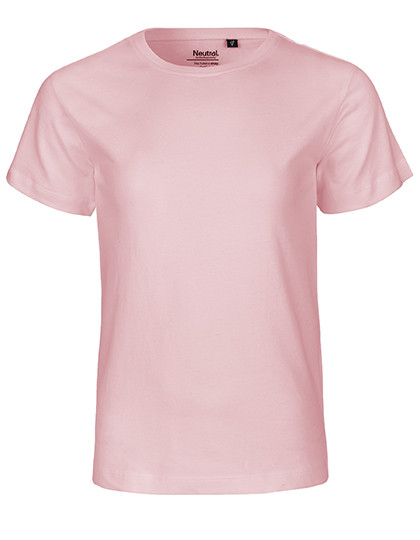 Neutral Kids´ Short Sleeve T-Shirt Light Pink